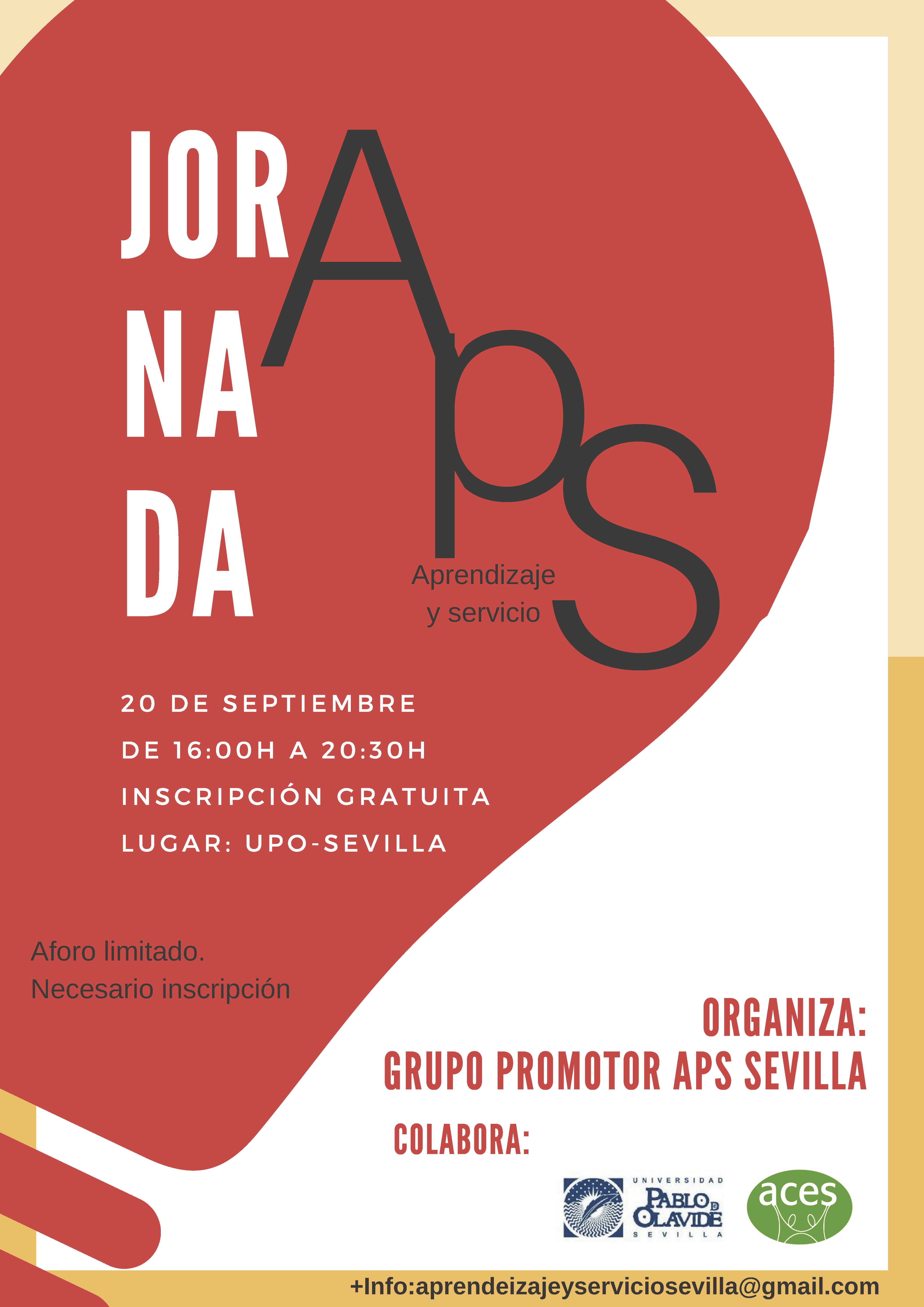Miércoles 20 de Septiembre. Jornadas Aprendizaje y Servicios (Sevilla)